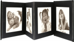 Deknudt Leporello black 8x10x15 8 photos A66DC2 8PH