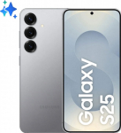 Samsung Smartphone Samsung Galaxy S25 128GB Silver 6.2" 5G (12GB) DE Model Android