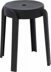 Home Styling Collection Plastic stool, &Oslash; 34 x 45 cm