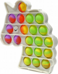 China Simple Dimple Push Pop it Antistress Sensory Toy Unicorn 12x13cm