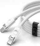ORICO Kabel USB-C on USB-C 1m 3A 60W - white