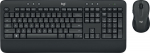 Log Logitech Wireless Keyboard+Mouse MK545 black retail