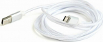 Cable USB Gembird USB-A - microUSB 1.8 m Silver (CCB-mUSB2B-AMBM-6-S)
