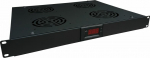 Alantec Panel ventilating 19'' 1U z Thermostat (SA-F-1U-4-T-C)