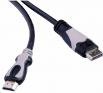 Kabel PremiumCord DisplayPort - HDMI 3m czarny (kportadk01-03)