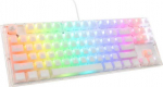 Ducky One 3 Aura White TKL Gaming Tastatur, RGB LED - MX-Speed Silver (US)