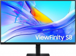 LCD Monitor|SAMSUNG|27"|4K|Panel IPS|3840x2160|16:9|60Hz|5 ms|Swivel|Pivot|Height adjustable|Tilt|Colour Black|LS27D800UAUXEN