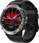Gino Rossi Smartwatch Veltori VT110-1 Black Silicone Strap