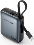 POWER BANK USB 10000MAH 35W/MINI GRAY FHEH0 VENTION