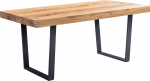 Dining table BYRON 190x100xH76cm, oak