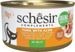 Agras Pet Foods SCHESIR Adult Jelly Tuna with Aloe 70g