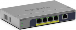 NETGEAR 5-PORT 1GB UNMANAGED POE SWITCH, (GS105P)