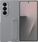 Samsung Case with Stand Silicone Case + 2x anti-reflective foil do Samsung Galaxy Z Fold7, szare