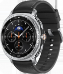 Samsung Galaxy Watch8 Classic 46 mm Sort Silver SmartWatch