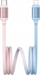 Kabel USB Usams USB-C - Lightning 1.2 m Pink (USA1310)
