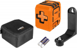 Neo Laser cross 30 m, z case and magnetic holder, zielony