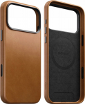 NOMAD Traditional Leather Case - sk&oacute;rzane etui do iPhone 17 Pro compatible z MagSafe (English tan-c)