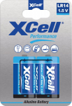 XCell Battery Performance Alkaline LR14 Baby C 2St