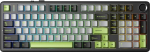 F99 Pro Black+Grey+Green GrayWood RGB AULA gasket keyboard