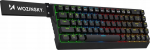 Gaming keyboard Wozinsky WKGP-1165 mechanical illuminated RGB - czarna