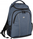 WEDO Rucksack Denim blue with comfort features