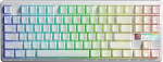 AULA Gasket F87 Pro V2 White Contour Engravered Star Vector RGB Keyboard