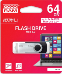 Pendrive GoodRam UTS3, 64 GB (UTS3-0640K0R11)