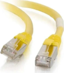 Mercodan KAT6A S/FTP 3.0m, Gul, Patchkabel, Halogenfri LSZH