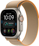 Apple Smartwatch Watch Ultra 4 GPS + Cellular, envelope 49mm z titanium in natural color, Trail headband in sand color - size M/L
