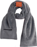 Glovii Gray heated scarf (GA1G)
