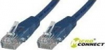 MicroConnect U/UTP CAT6 1M Blue LSZH, Unshielded Network Cable