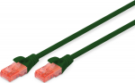 DIGITUS CAT 6 U/UTP Patchkabel - LSZH, 10m, gr&uuml;n