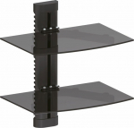 InLine Wall Bracket InLine, do DVD, Bluray, Sat-Receiver, up. 8 kg, czarny