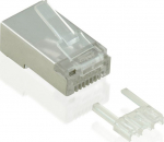 VALUE Networking - RJ-45 (M) - STP - CAT 6e - durchsichtig (pack of 100)