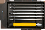 Topex precision screwdriver 7 szt (39D551)