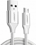 Cable USB Ugreen USB-A - microUSB 1 m White (60151)