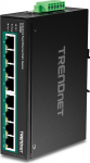 TRENDnet TI-PE80 - Industrial - Switch - 8 x 10/100 (PoE+)