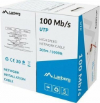 LANBERG LAN UTP CABLE 100MB/S 305M WIRE CCA RED