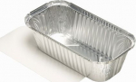 PAPSTAR 14516 - Aluminium - Silber - 1.5 l - 242 mm - 130 mm - 70 mm