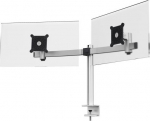 DURABLE Monitorhalterung PRO 2 Mon. Table clamp silver