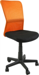 Office4You T&ouml;&ouml;tool BELICE v&otilde;rkseljatugi , 27731/ max 80kg/ must-oranž v&otilde;rkkangas+must