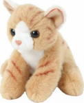 Beppe Cat mascot ginger sitting 13 cm