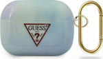 Guess Protective case GUACAPTPUMCGC02 Tie&Dye Collection do AirPods Pro niebieskie