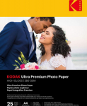 Kodak fotopaber A4 Ultra Premium l&auml;ikiv 280g 25 lehte