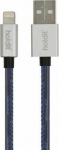 Cable USB Holdit USB-A - Lightning 1 m Navy blue (612663)
