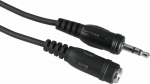 Cable Hama Jack 3.5mm - Jack 3.5mm 2.5m czarny (002051040000)