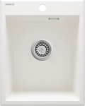 Deante sink Deante Eridan Granite sink 1-chamber without drainer - alabaster