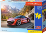 1565 Castorland Puzzle 100 Sports Car CASTOR