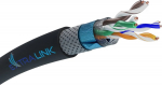 Extralink CAT5E SFTP (SF/UTP) V2 Outdoor Ethernet Cable, 305M