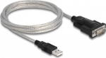 DELOCK Adapter USB 2.0 Typ-A > RS-232 D Sub 9 + D-Sub 25